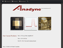 Tablet Screenshot of anadyneinc.com